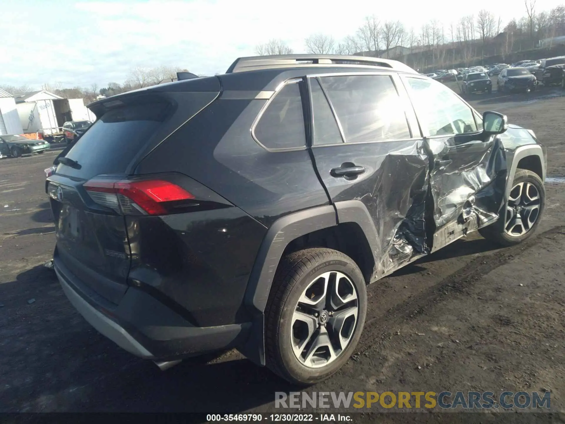 4 fotografías del automóvil dañado 2T3J1RFV7KW012265 TOYOTA RAV4 2019