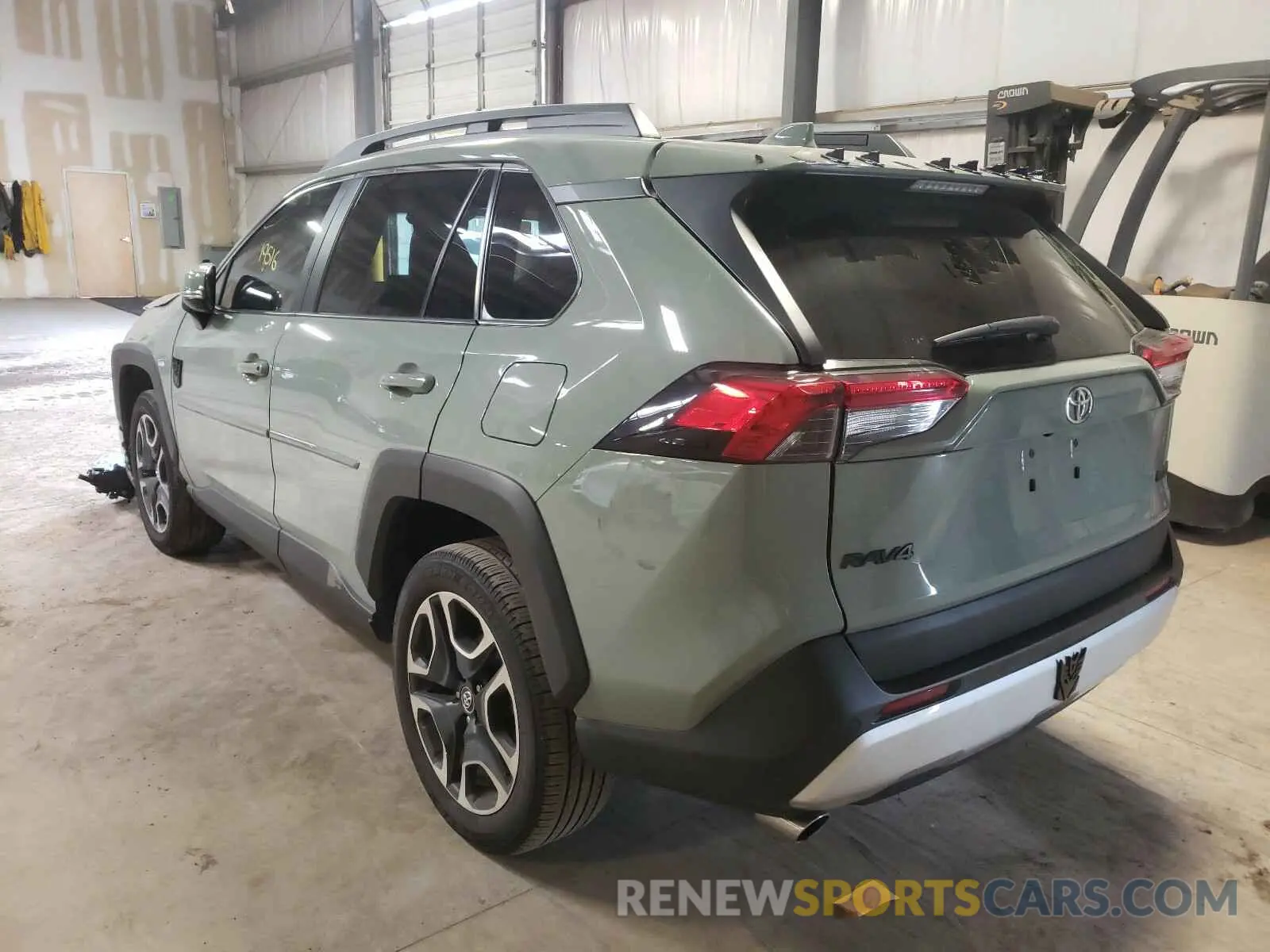 3 fotografías del automóvil dañado 2T3J1RFV7KW034122 TOYOTA RAV4 2019