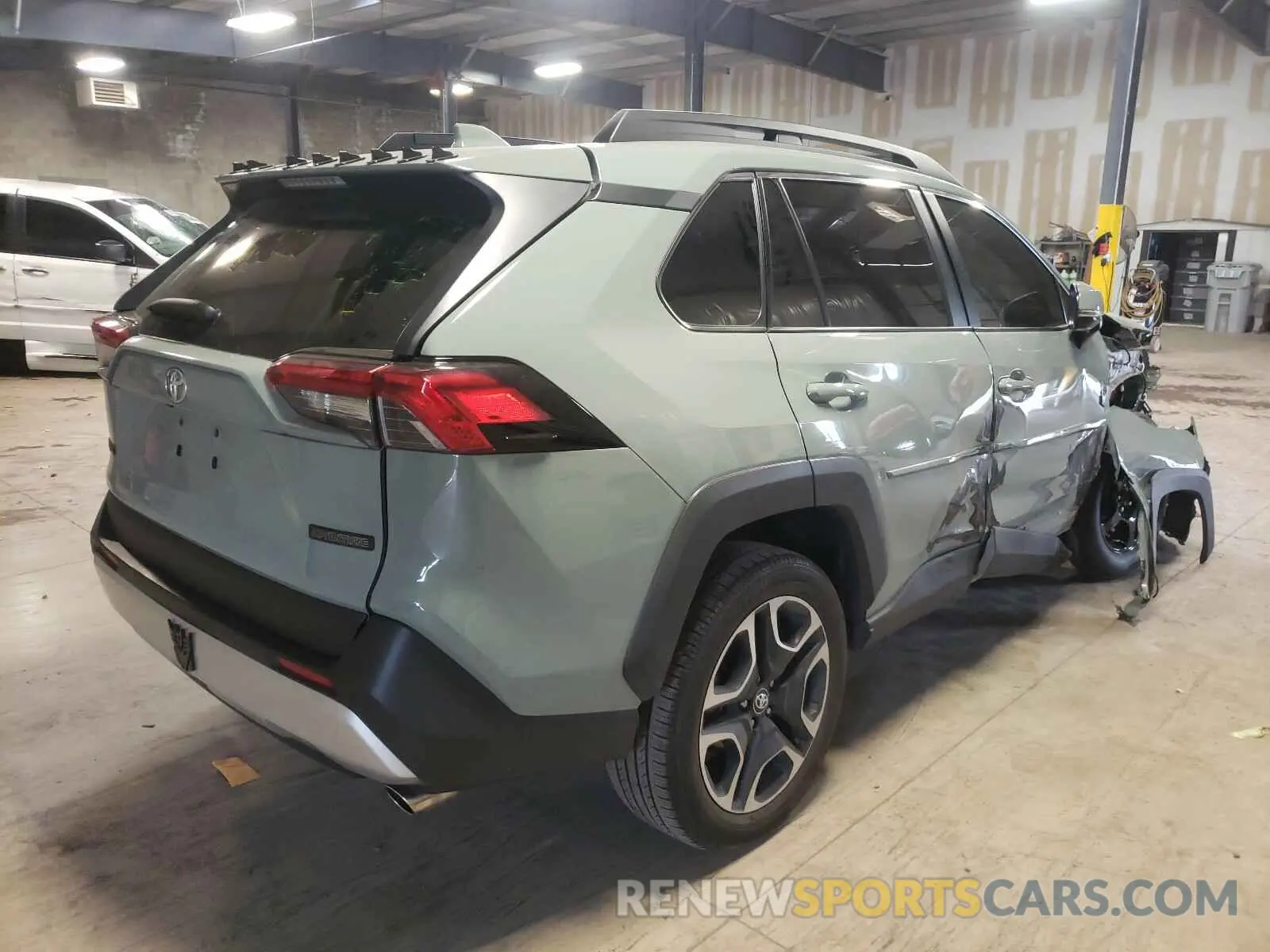 4 fotografías del automóvil dañado 2T3J1RFV7KW034122 TOYOTA RAV4 2019