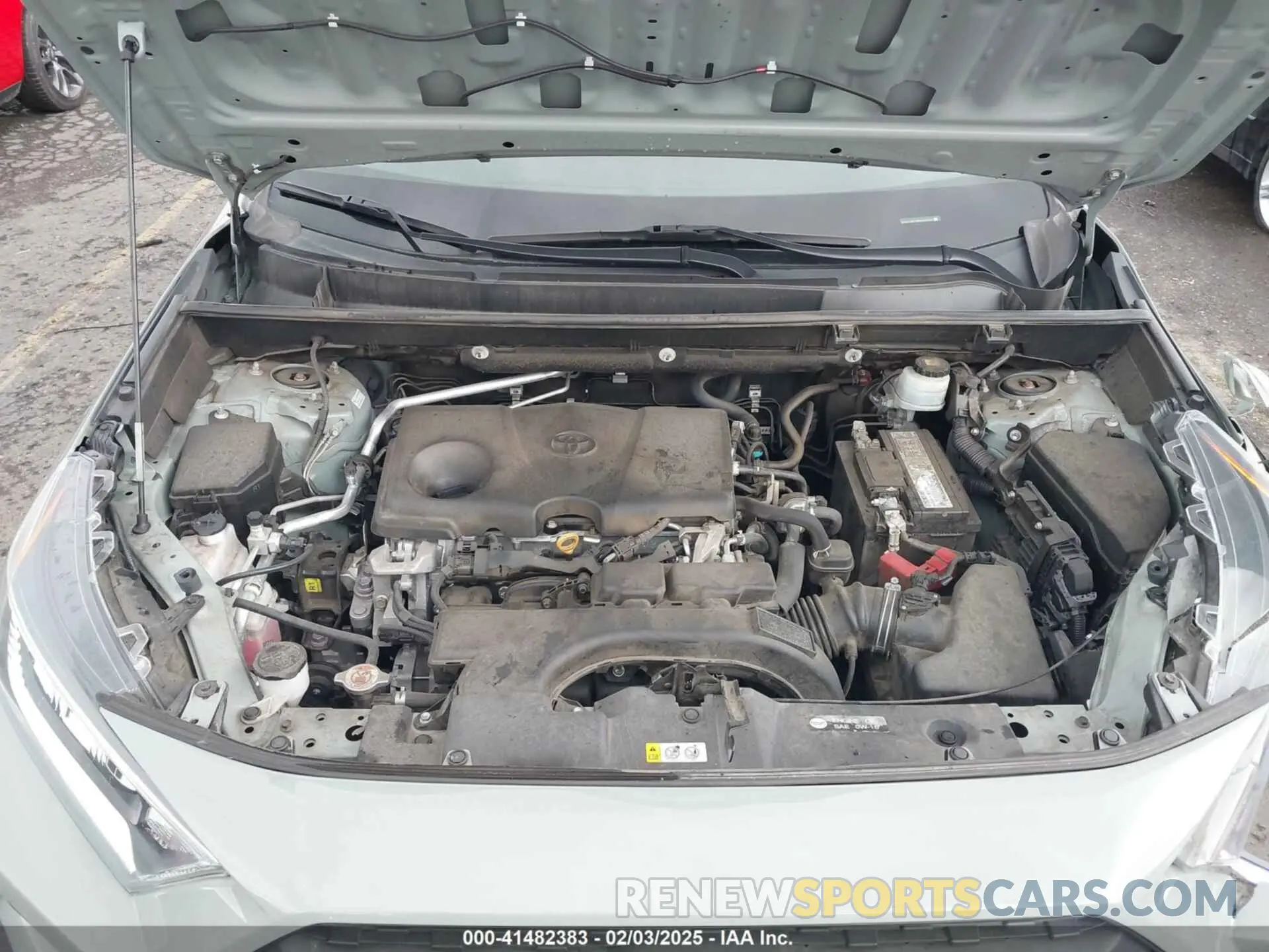 10 fotografías del automóvil dañado 2T3J1RFV8KC002037 TOYOTA RAV4 2019