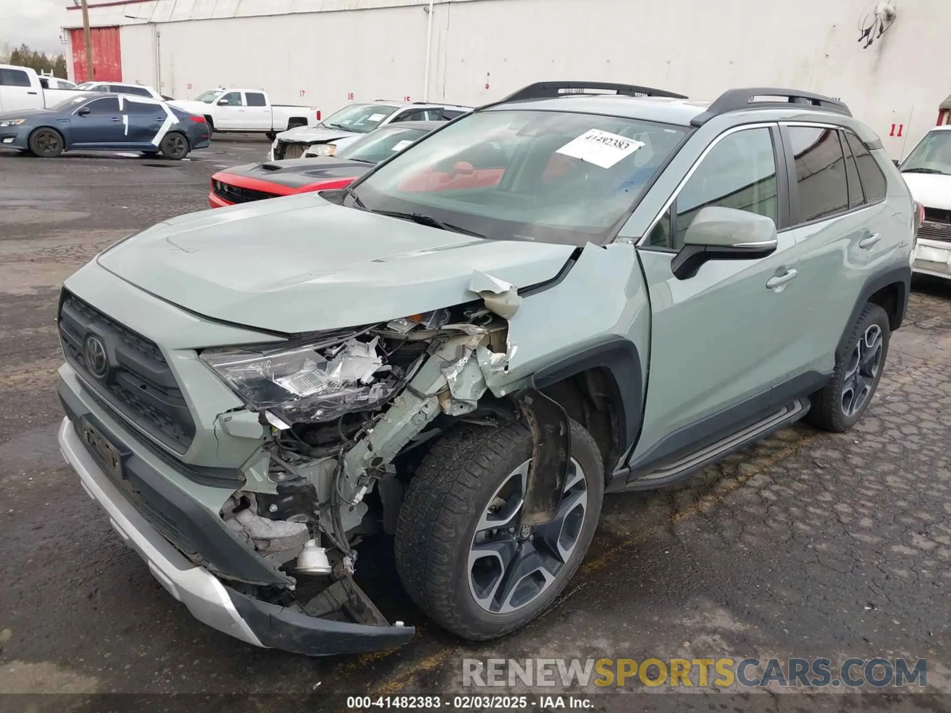 6 fotografías del automóvil dañado 2T3J1RFV8KC002037 TOYOTA RAV4 2019