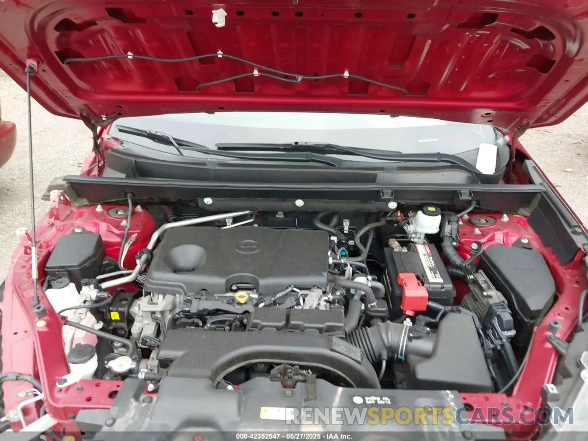 10 fotografías del automóvil dañado 2T3J1RFV8KW011383 TOYOTA RAV4 2019