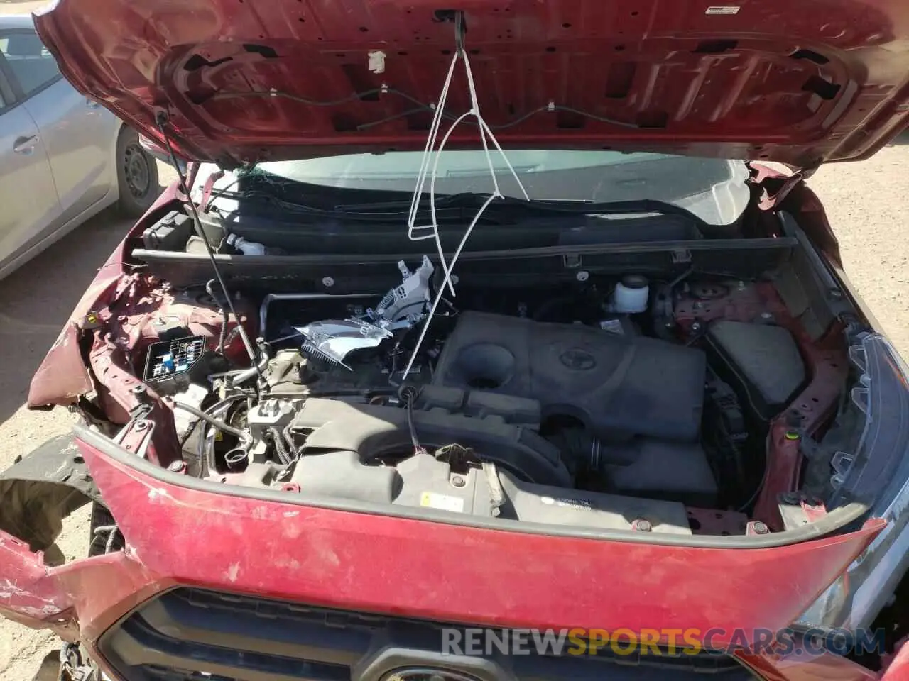 7 fotografías del automóvil dañado 2T3J1RFV9KW026569 TOYOTA RAV4 2019