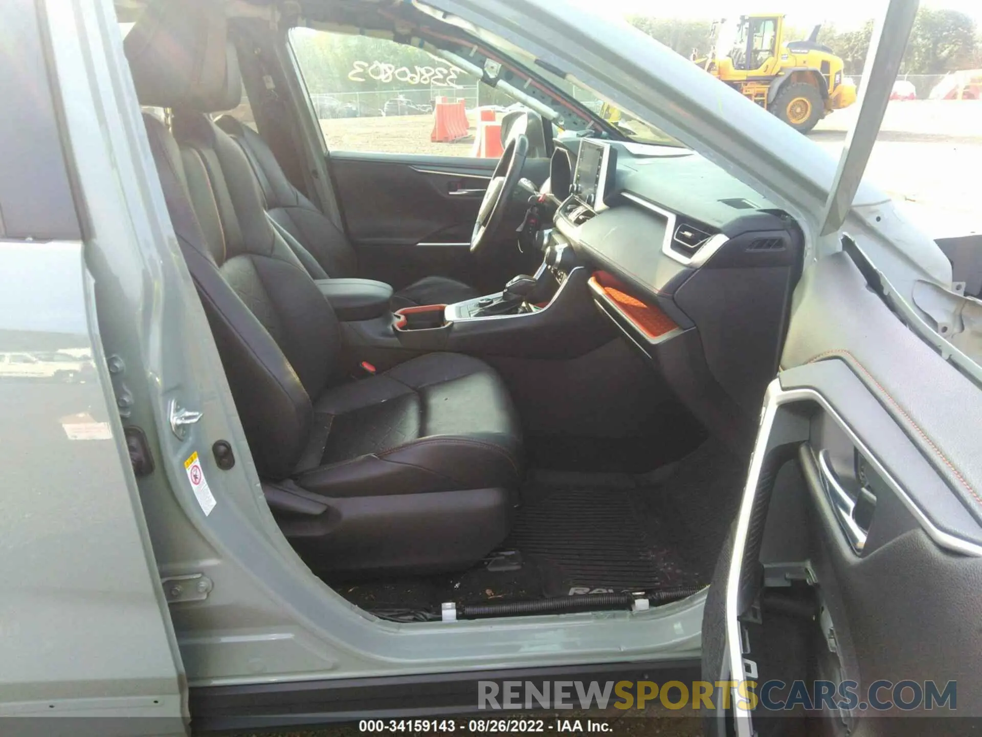 5 fotografías del automóvil dañado 2T3J1RFVXKW011451 TOYOTA RAV4 2019