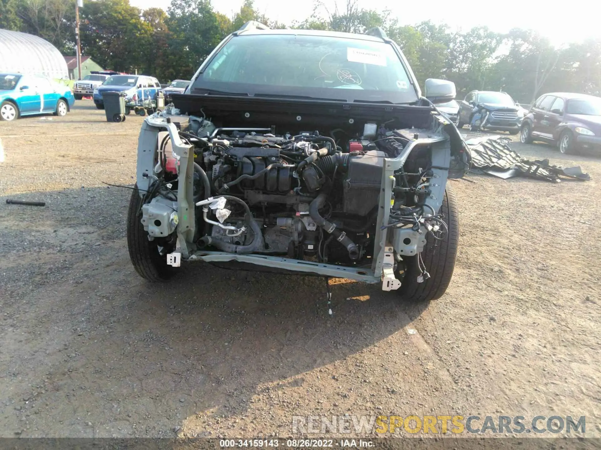 6 fotografías del automóvil dañado 2T3J1RFVXKW011451 TOYOTA RAV4 2019