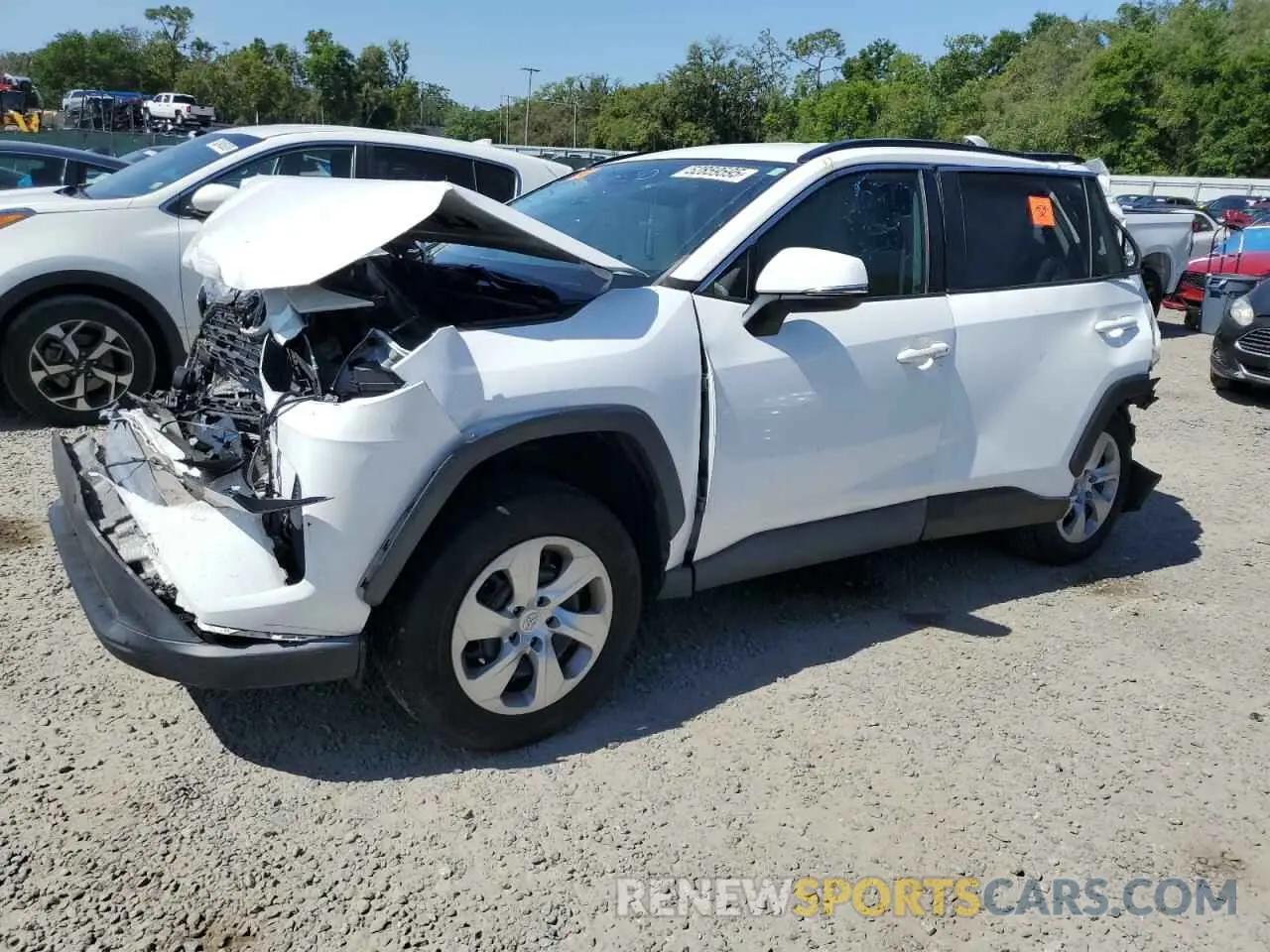 1 fotografías del automóvil dañado 2T3K1RFV4KW007707 TOYOTA RAV4 2019