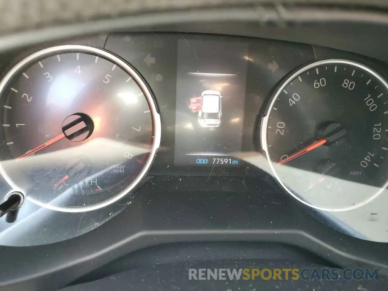 9 fotografías del automóvil dañado 2T3K1RFV4KW007707 TOYOTA RAV4 2019