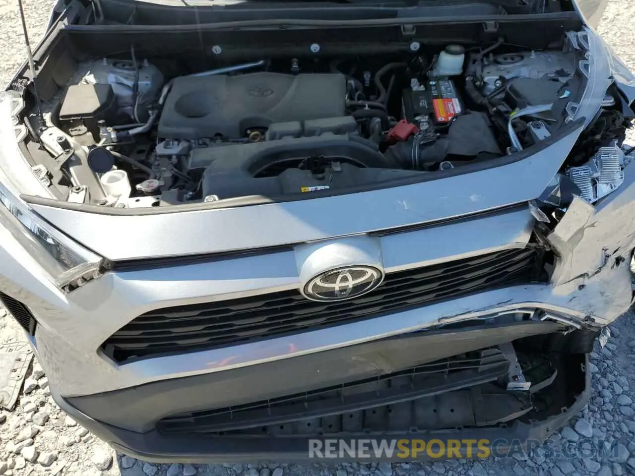 12 fotografías del automóvil dañado 2T3K1RFV6KW024640 TOYOTA RAV4 2019