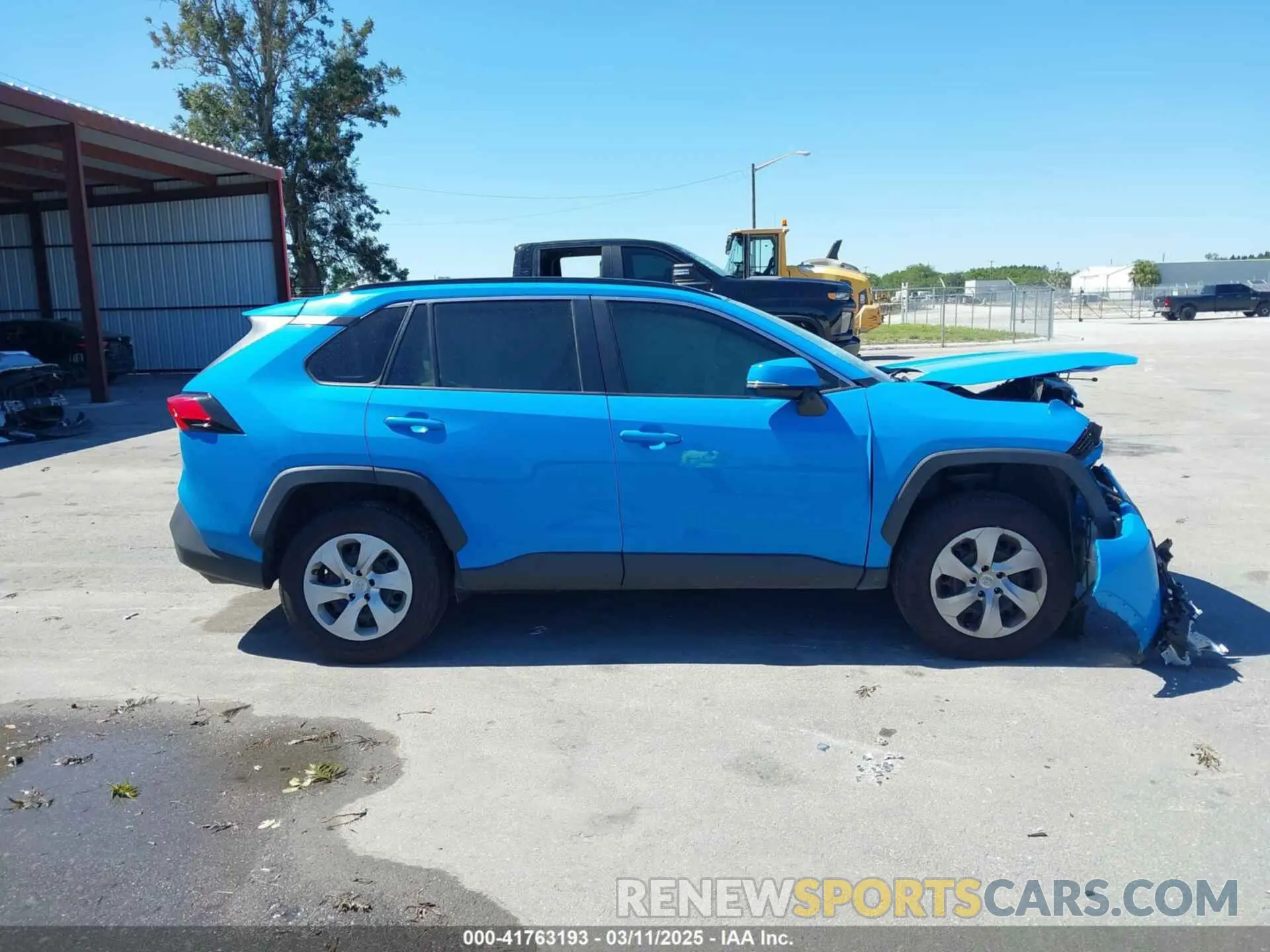 13 fotografías del automóvil dañado 2T3K1RFV6KW026338 TOYOTA RAV4 2019