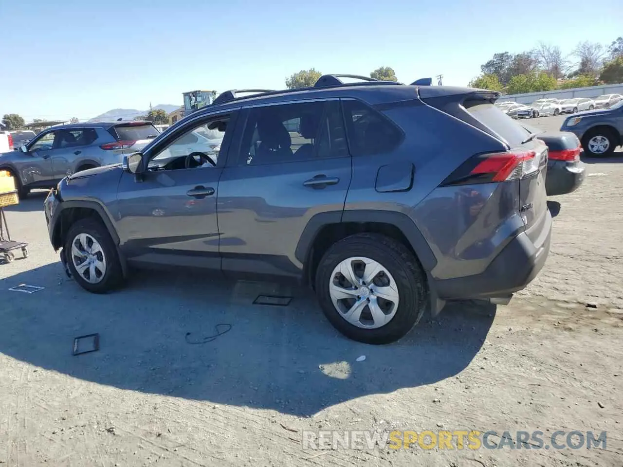 2 fotografías del automóvil dañado 2T3K1RFV6KW033354 TOYOTA RAV4 2019