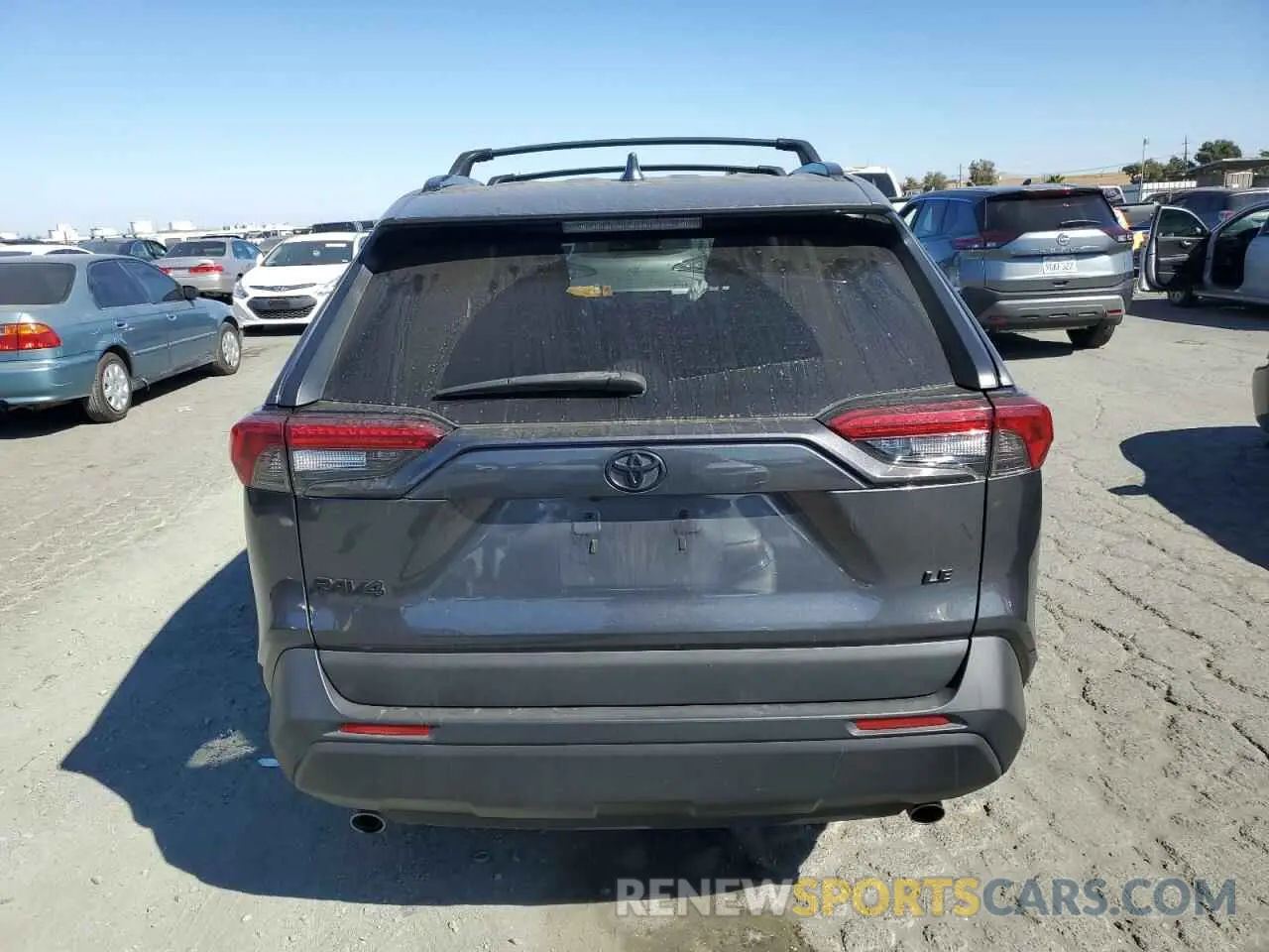 6 fotografías del automóvil dañado 2T3K1RFV6KW033354 TOYOTA RAV4 2019