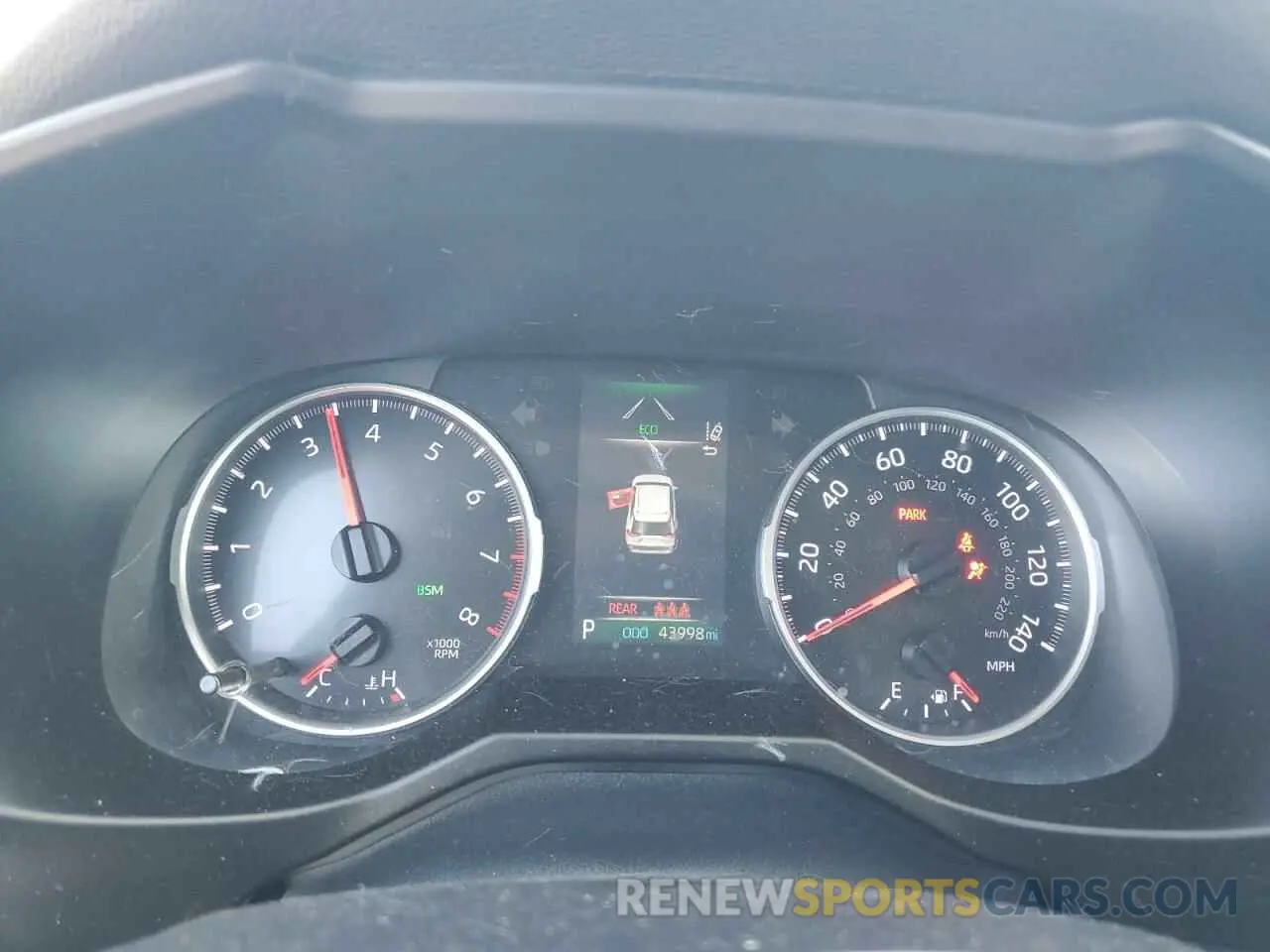 9 fotografías del automóvil dañado 2T3K1RFV6KW033354 TOYOTA RAV4 2019