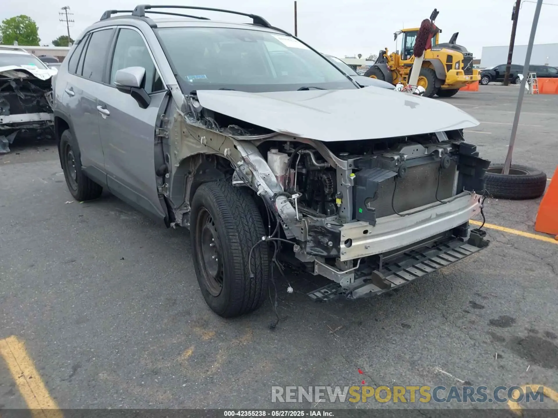 1 fotografías del automóvil dañado 2T3K1RFV7KC009923 TOYOTA RAV4 2019