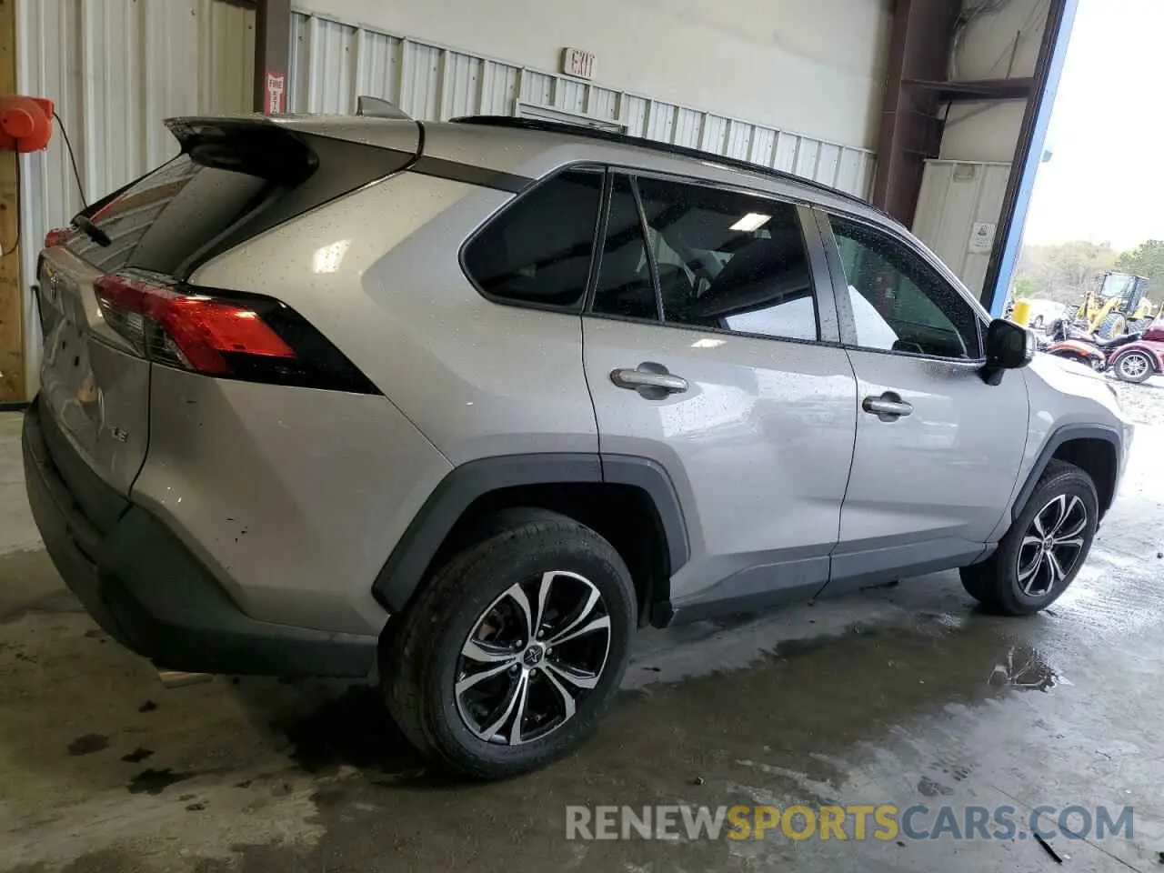 3 fotografías del automóvil dañado 2T3K1RFV7KC018766 TOYOTA RAV4 2019