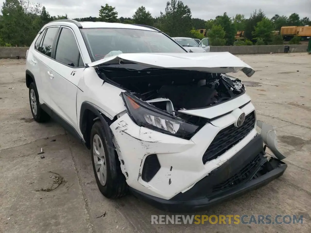 1 fotografías del automóvil dañado 2T3K1RFV8KW048681 TOYOTA RAV4 2019