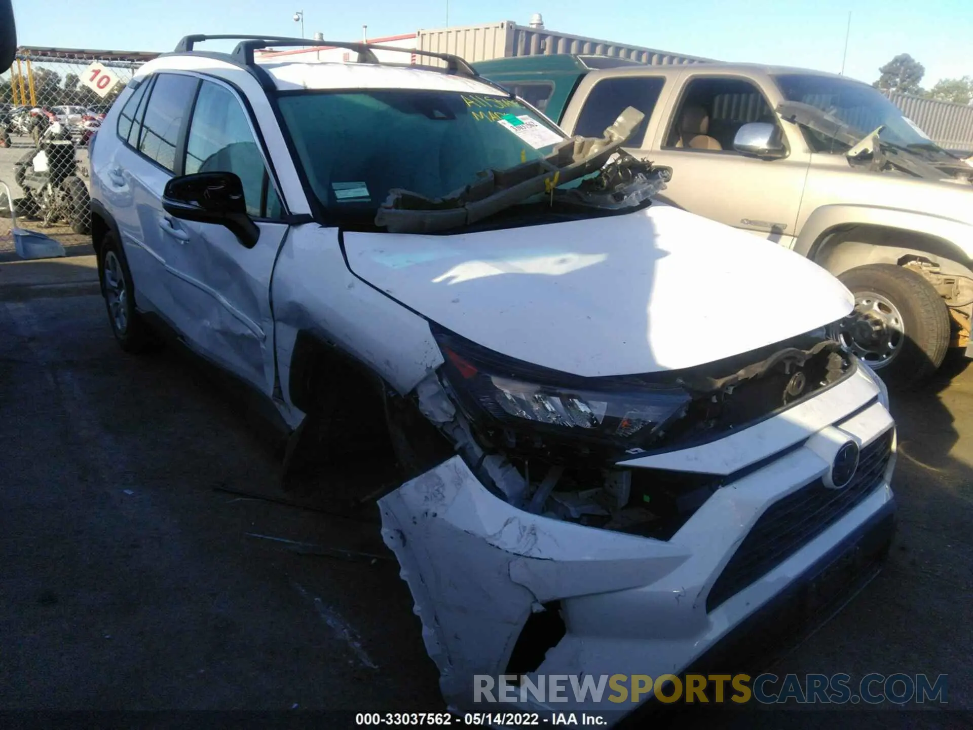 1 fotografías del automóvil dañado 2T3K1RFV9KC013150 TOYOTA RAV4 2019