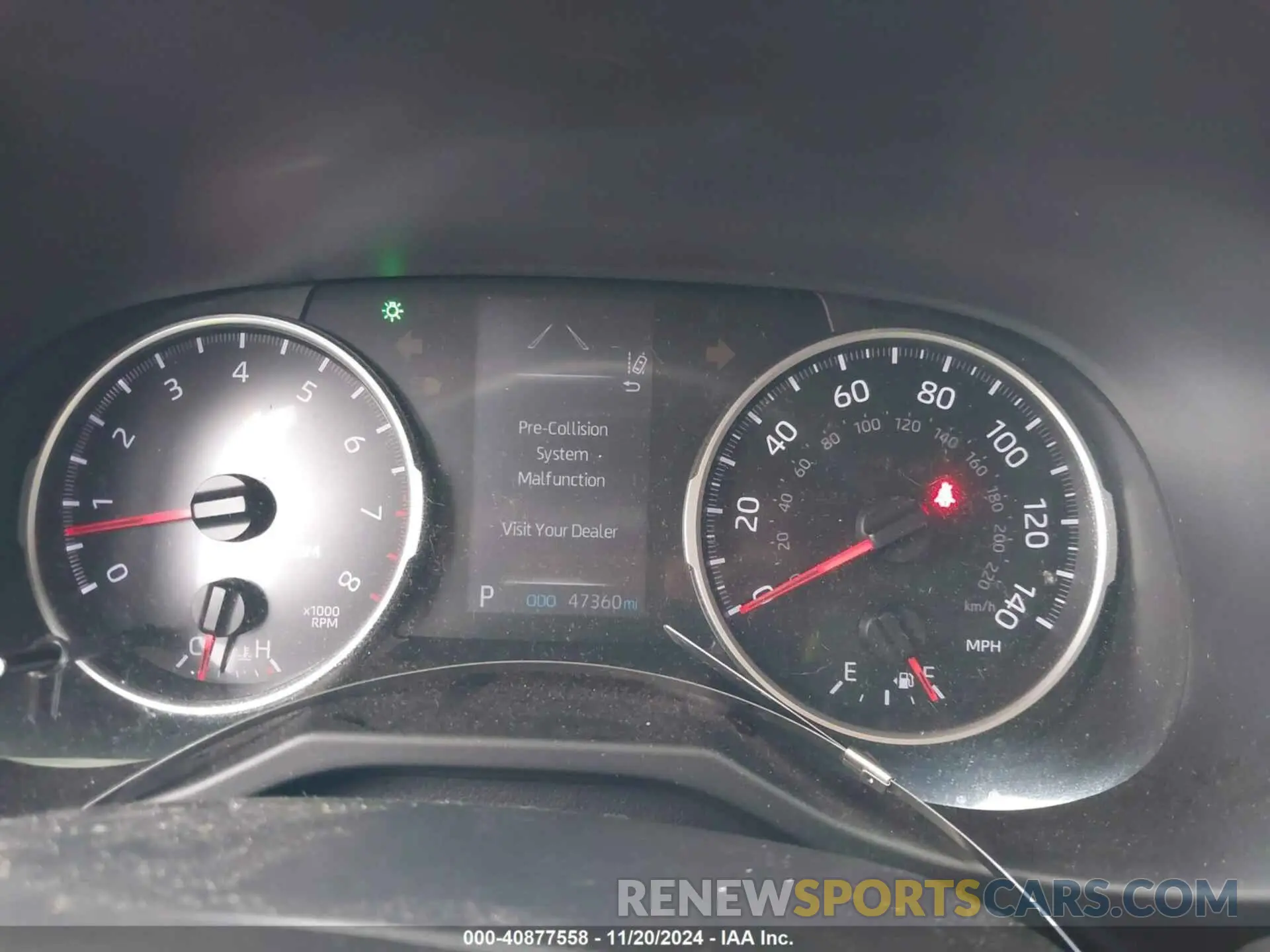 7 fotografías del automóvil dañado 2T3K1RFV9KW034899 TOYOTA RAV4 2019