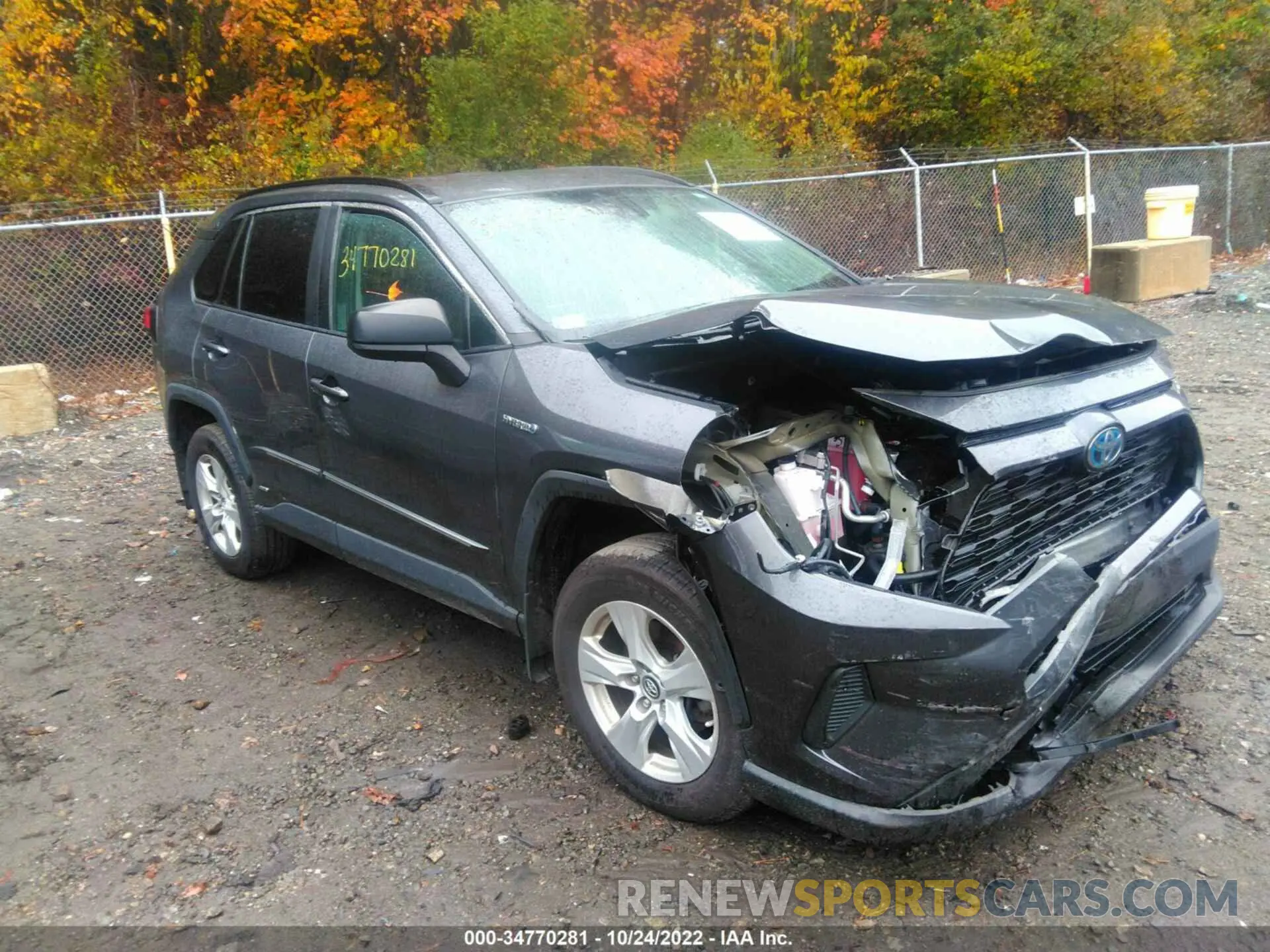 1 fotografías del automóvil dañado 2T3LWRFV1KW011266 TOYOTA RAV4 2019