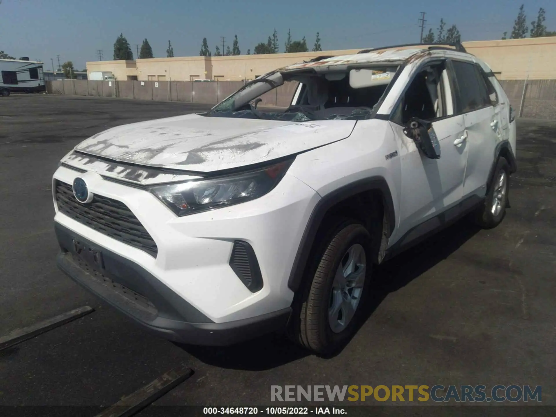 2 fotografías del automóvil dañado 2T3LWRFV1KW020906 TOYOTA RAV4 2019