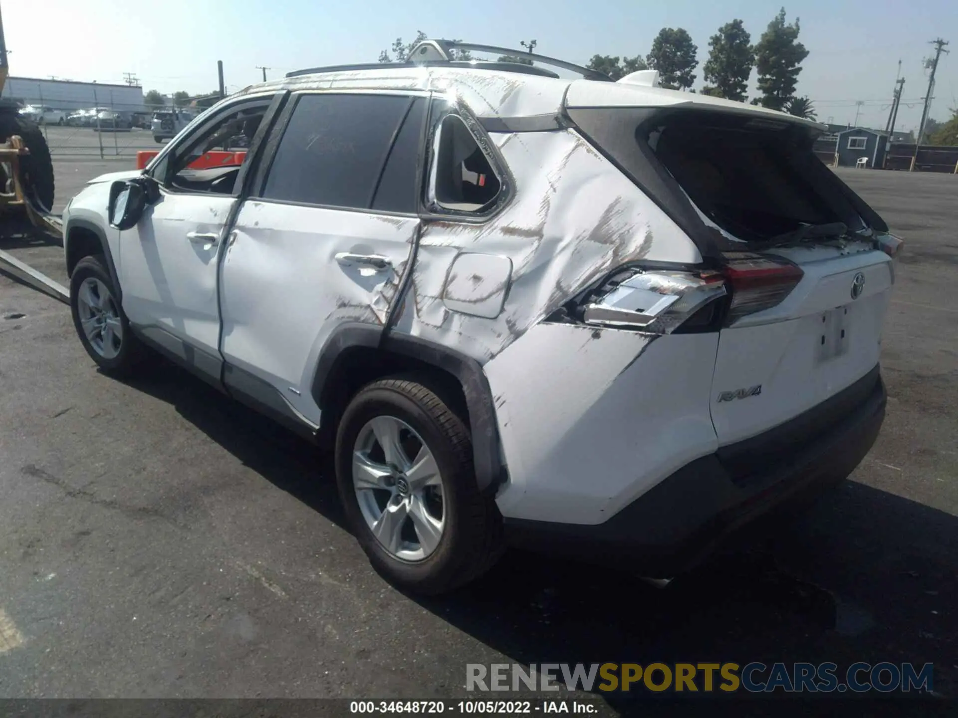 3 fotografías del automóvil dañado 2T3LWRFV1KW020906 TOYOTA RAV4 2019