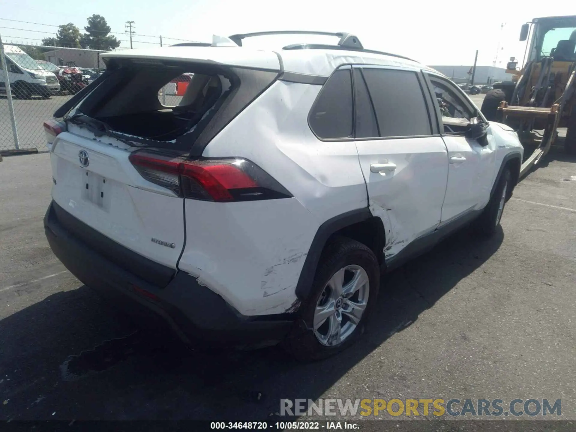4 fotografías del automóvil dañado 2T3LWRFV1KW020906 TOYOTA RAV4 2019