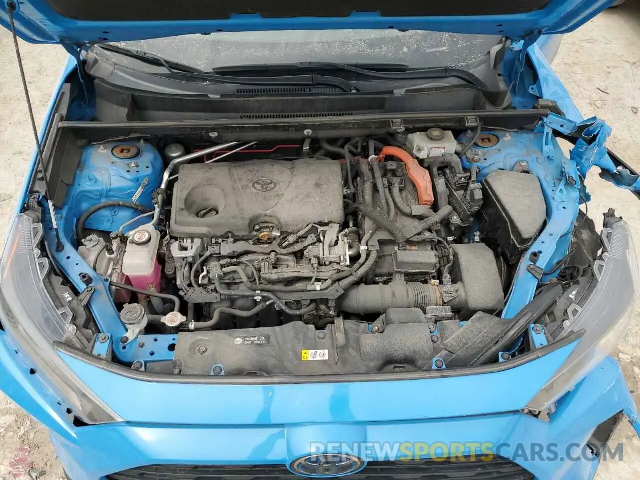 12 fotografías del automóvil dañado 2T3LWRFV2KW014998 TOYOTA RAV4 2019