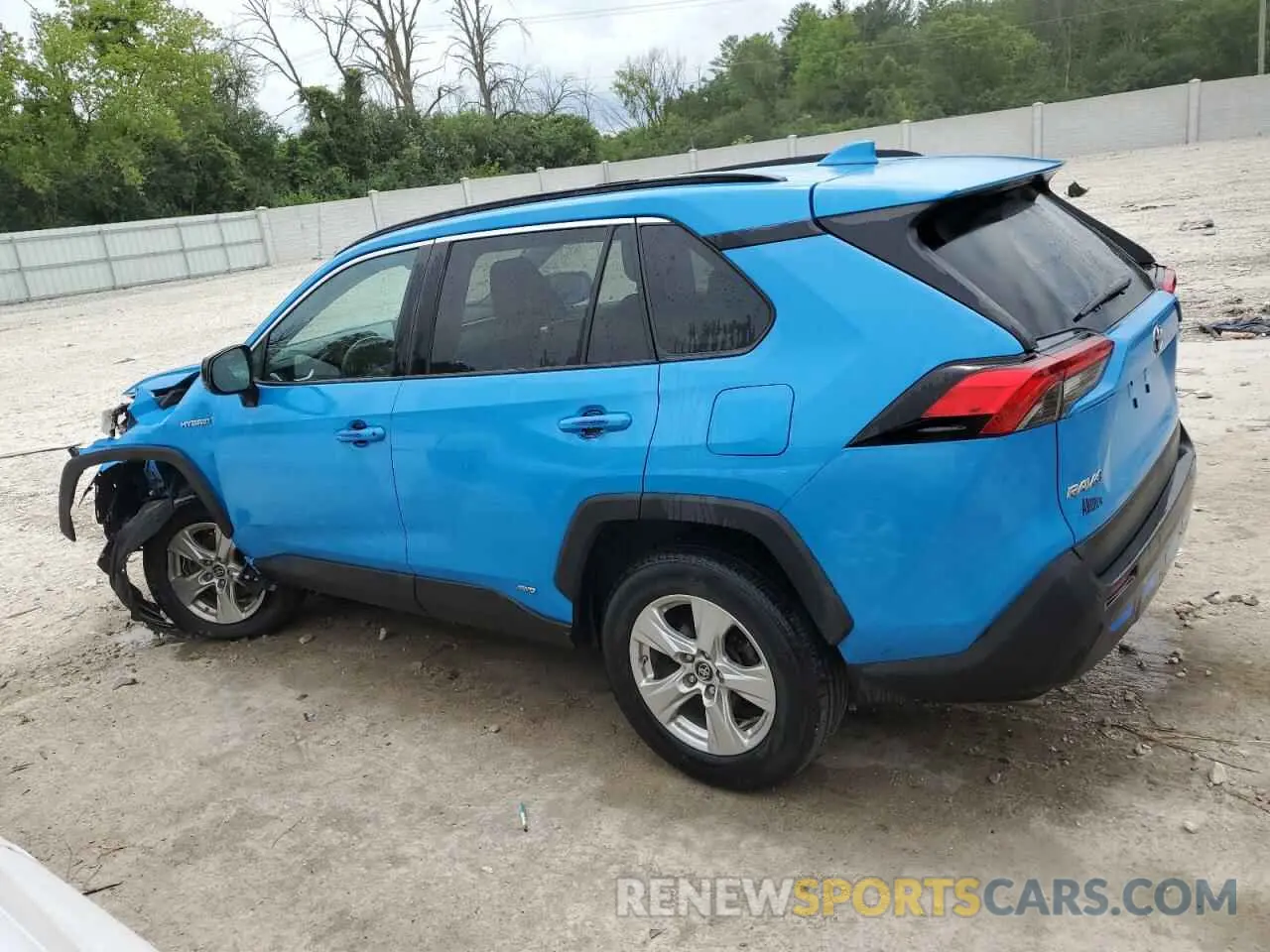 2 fotografías del automóvil dañado 2T3LWRFV2KW014998 TOYOTA RAV4 2019