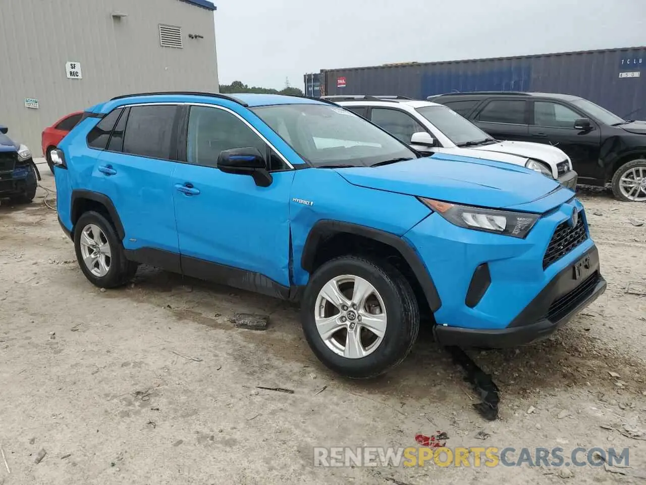 4 fotografías del automóvil dañado 2T3LWRFV2KW014998 TOYOTA RAV4 2019