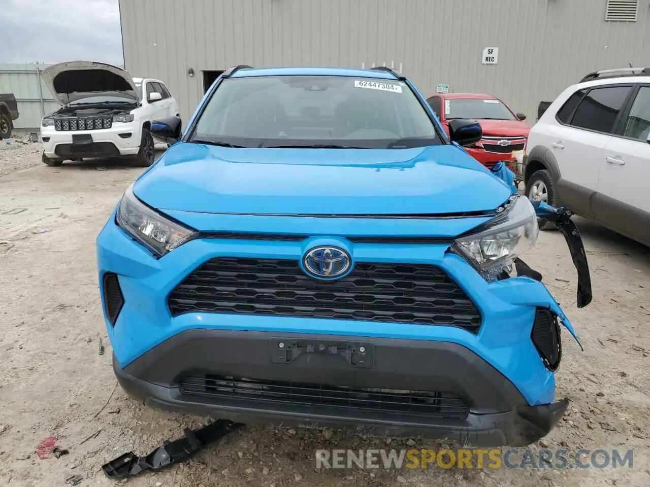 5 fotografías del automóvil dañado 2T3LWRFV2KW014998 TOYOTA RAV4 2019