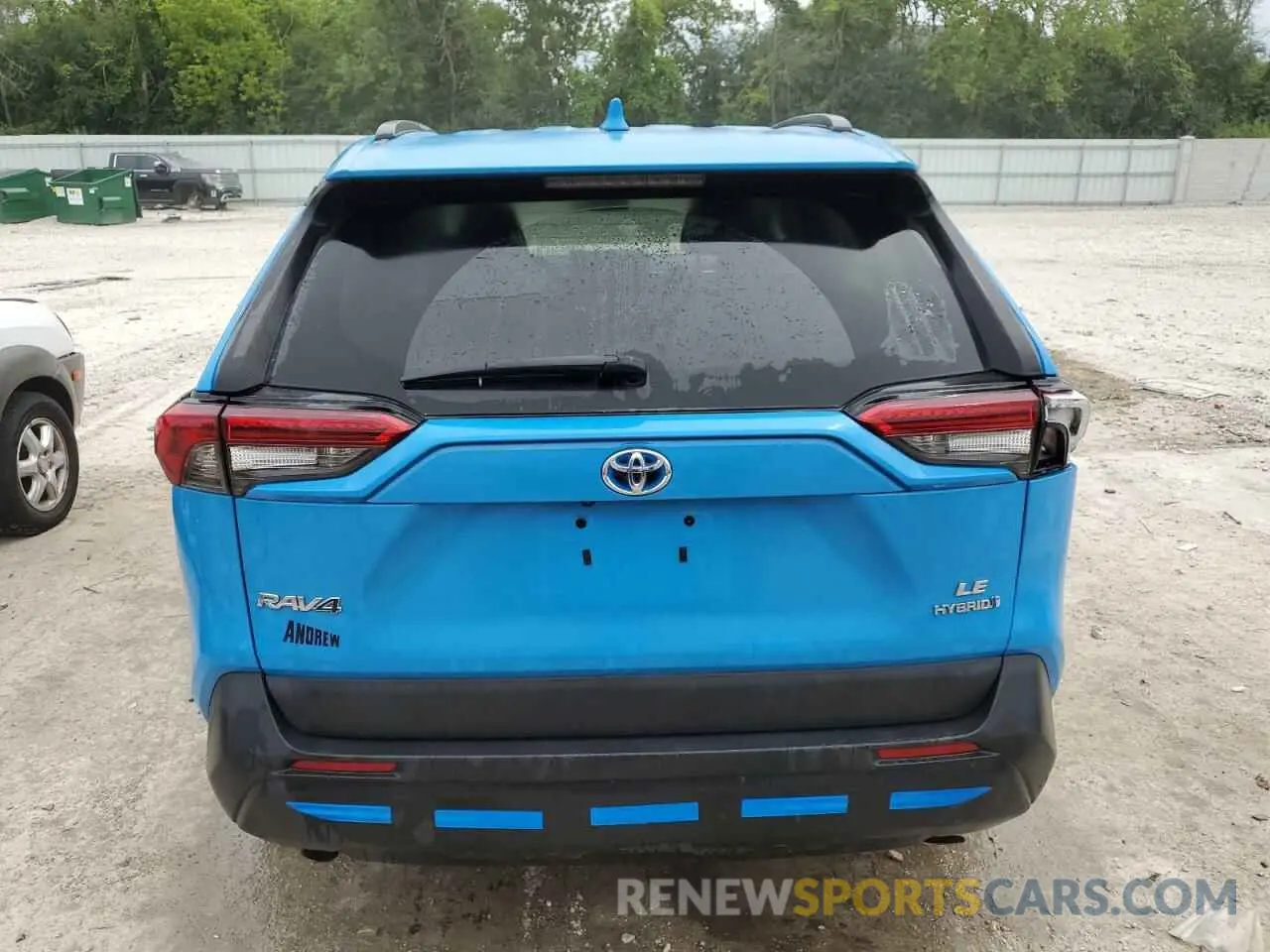 6 fotografías del automóvil dañado 2T3LWRFV2KW014998 TOYOTA RAV4 2019