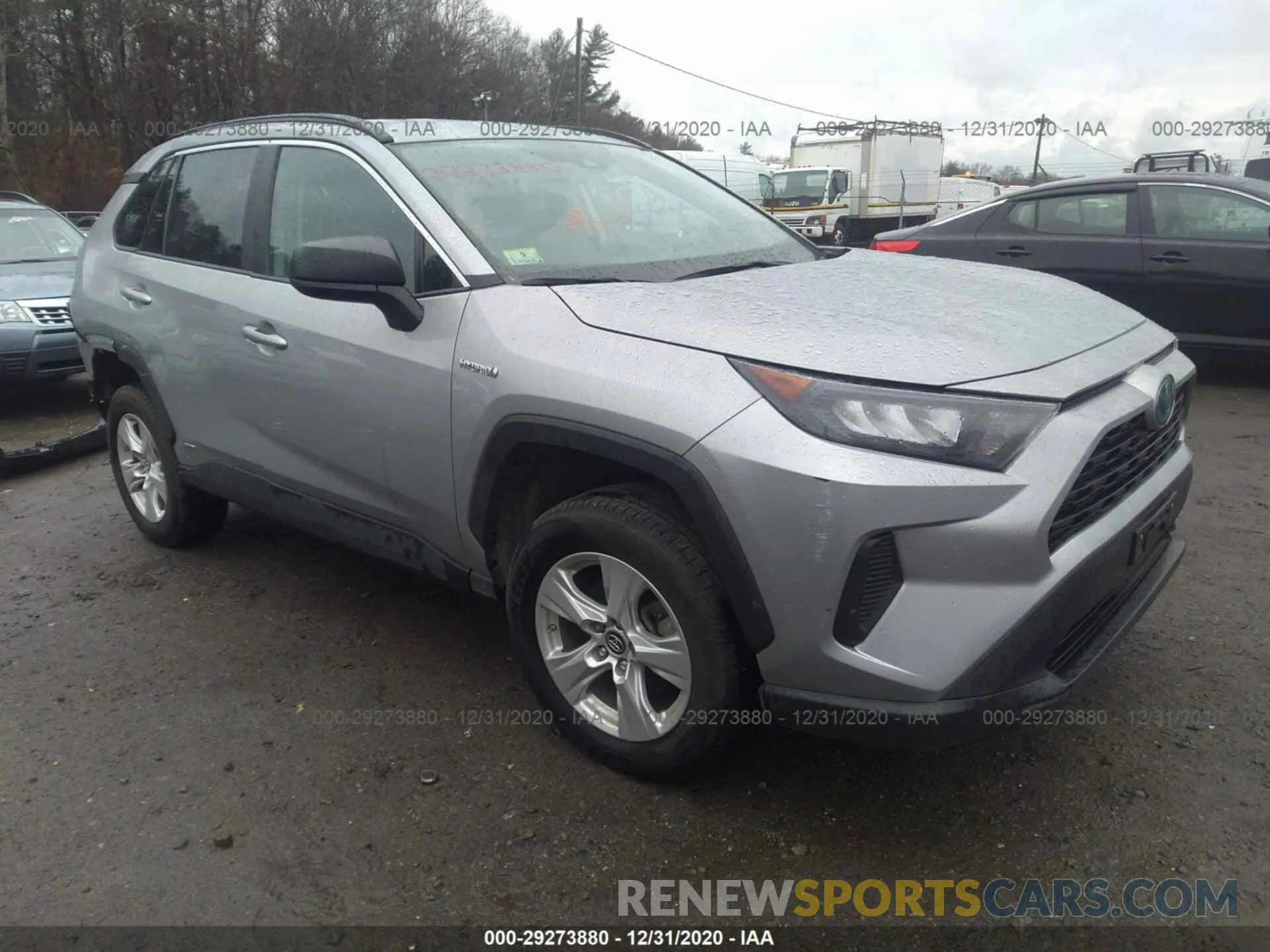 1 fotografías del automóvil dañado 2T3LWRFV2KW023300 TOYOTA RAV4 2019