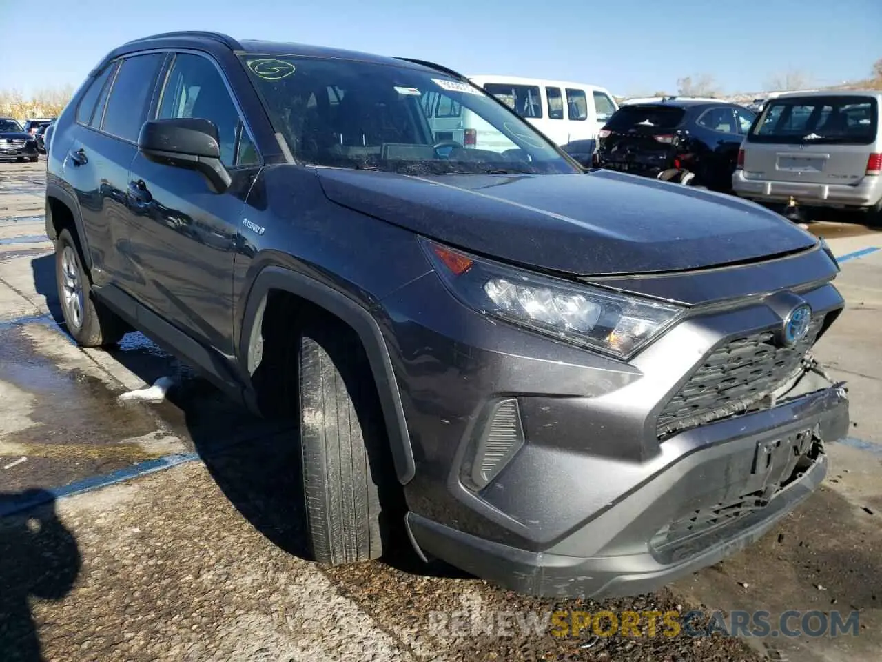 1 fotografías del automóvil dañado 2T3LWRFV4KW018518 TOYOTA RAV4 2019