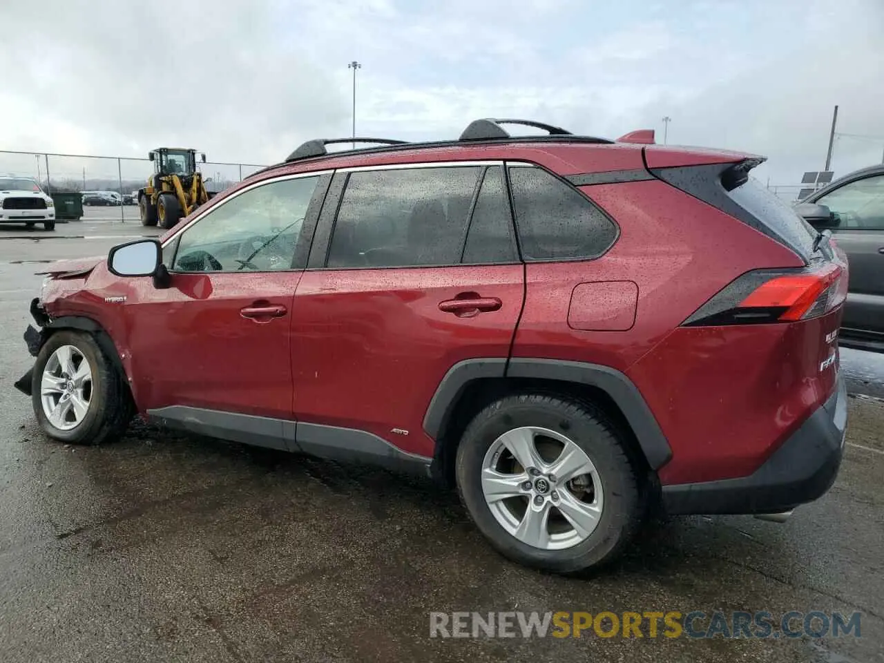 2 fotografías del automóvil dañado 2T3LWRFV4KW042110 TOYOTA RAV4 2019
