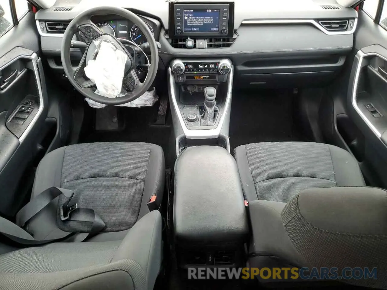 8 fotografías del automóvil dañado 2T3LWRFV4KW042110 TOYOTA RAV4 2019