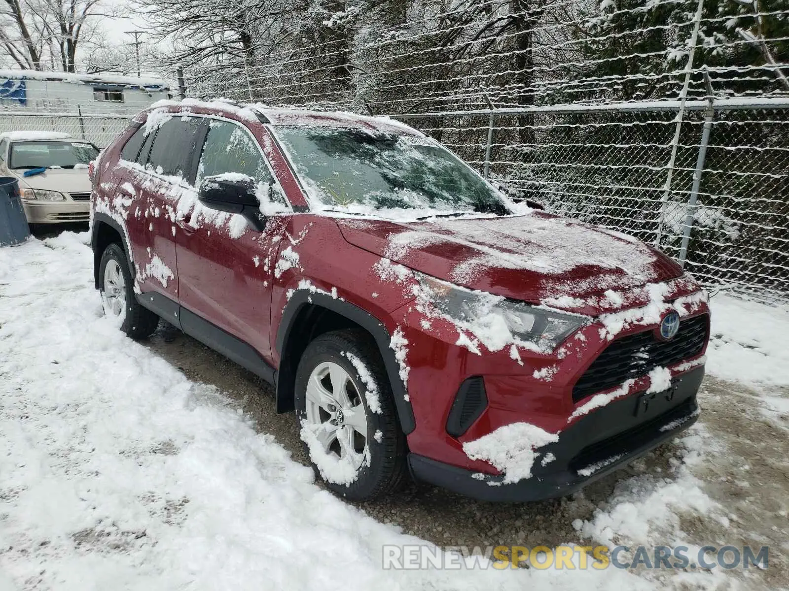 1 fotografías del automóvil dañado 2T3LWRFV6KW019024 TOYOTA RAV4 2019