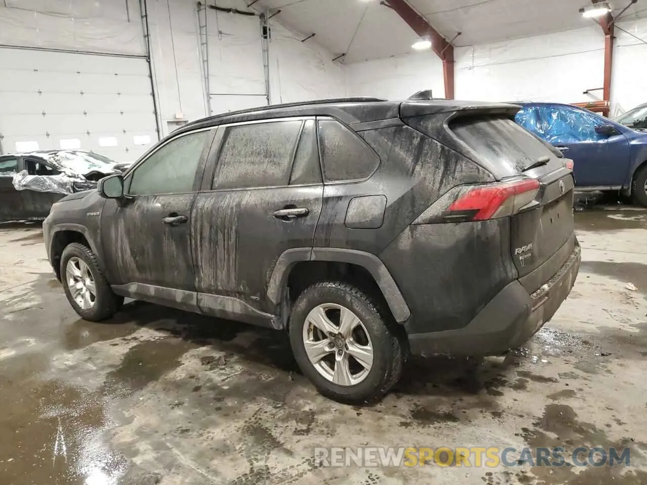 2 fotografías del automóvil dañado 2T3LWRFV7KW036060 TOYOTA RAV4 2019