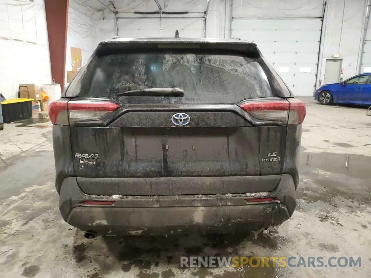 6 fotografías del automóvil dañado 2T3LWRFV7KW036060 TOYOTA RAV4 2019
