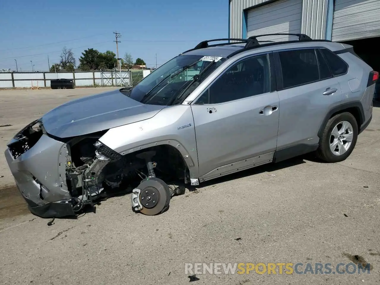 1 fotografías del automóvil dañado 2T3LWRFV8KW013984 TOYOTA RAV4 2019