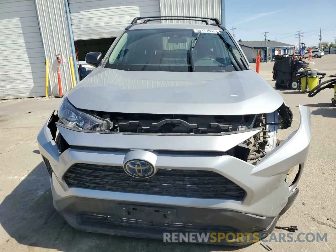 5 fotografías del automóvil dañado 2T3LWRFV8KW013984 TOYOTA RAV4 2019