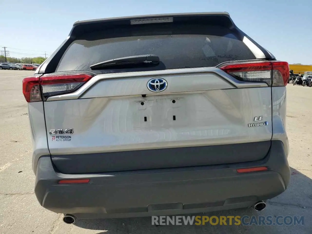 6 fotografías del automóvil dañado 2T3LWRFV8KW013984 TOYOTA RAV4 2019