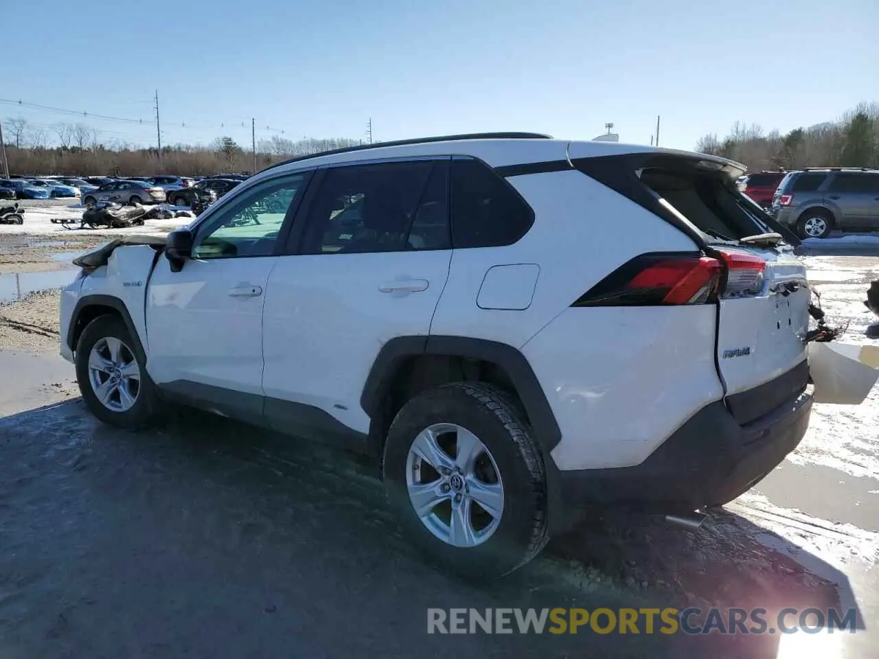 2 fotografías del automóvil dañado 2T3LWRFV8KW014049 TOYOTA RAV4 2019
