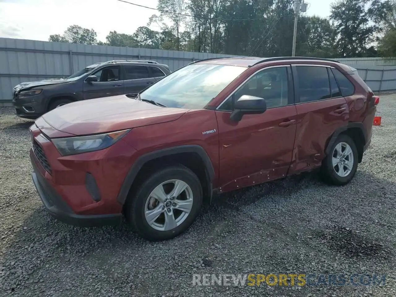 1 fotografías del automóvil dañado 2T3LWRFV9KW007465 TOYOTA RAV4 2019