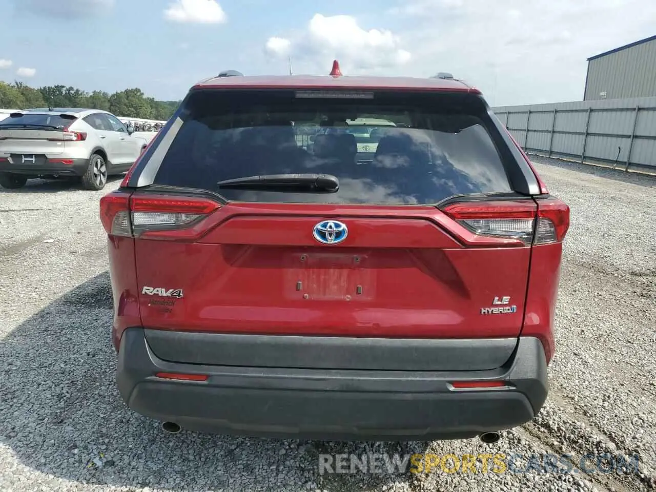 6 fotografías del automóvil dañado 2T3LWRFV9KW007465 TOYOTA RAV4 2019