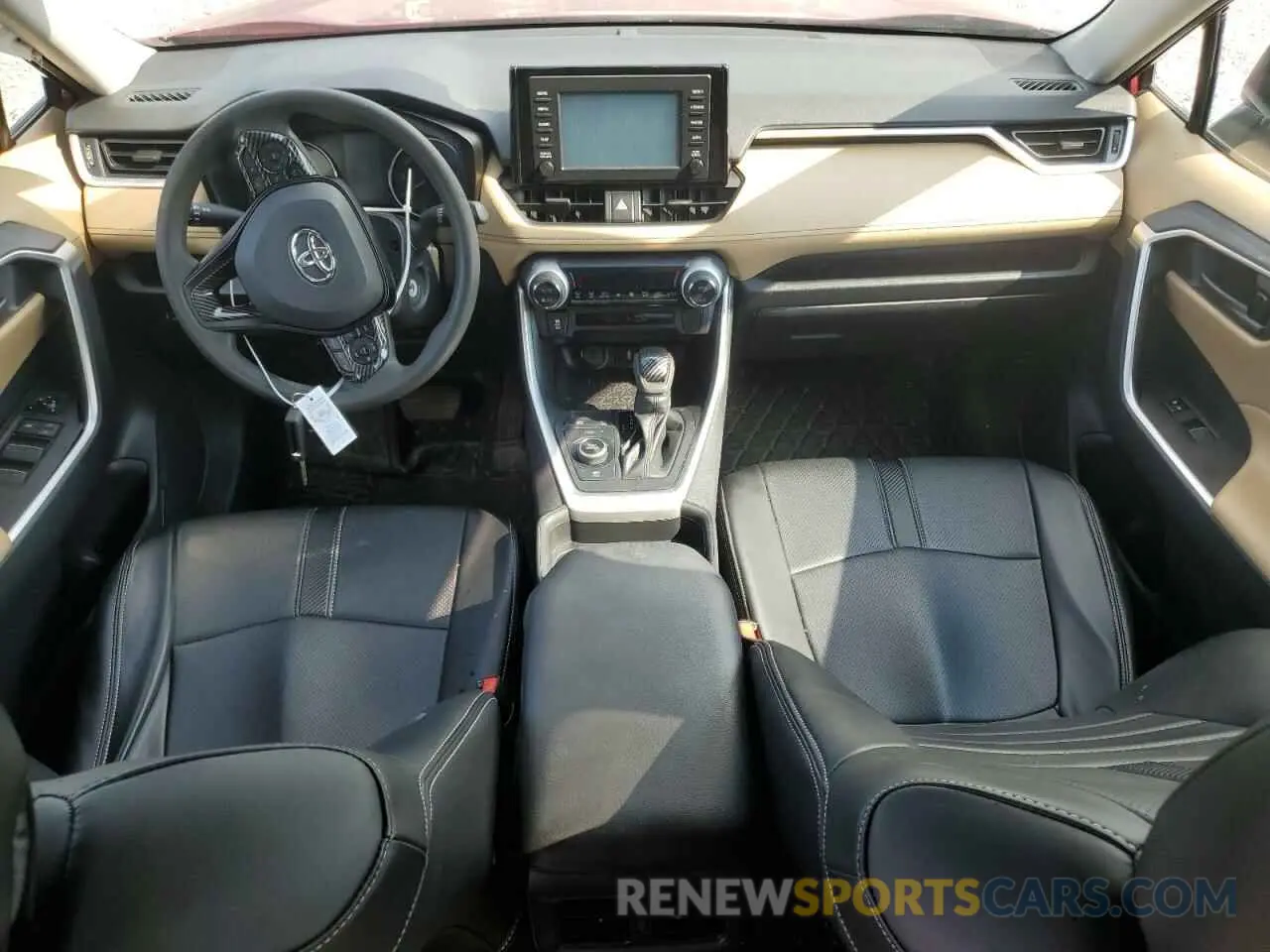 8 fotografías del automóvil dañado 2T3LWRFV9KW007465 TOYOTA RAV4 2019