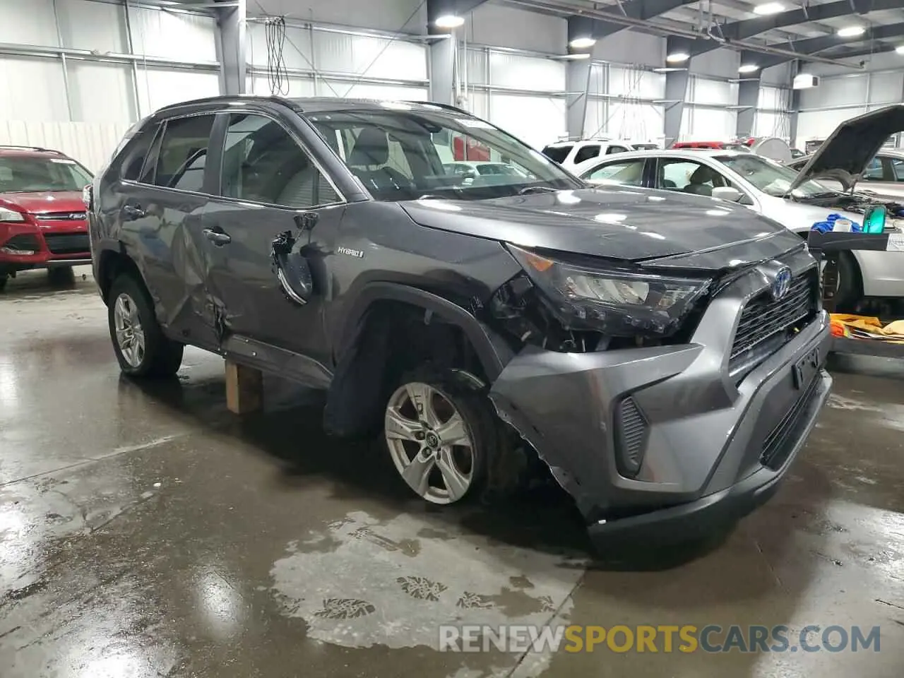 4 fotografías del automóvil dañado 2T3MWRFV2KW005240 TOYOTA RAV4 2019