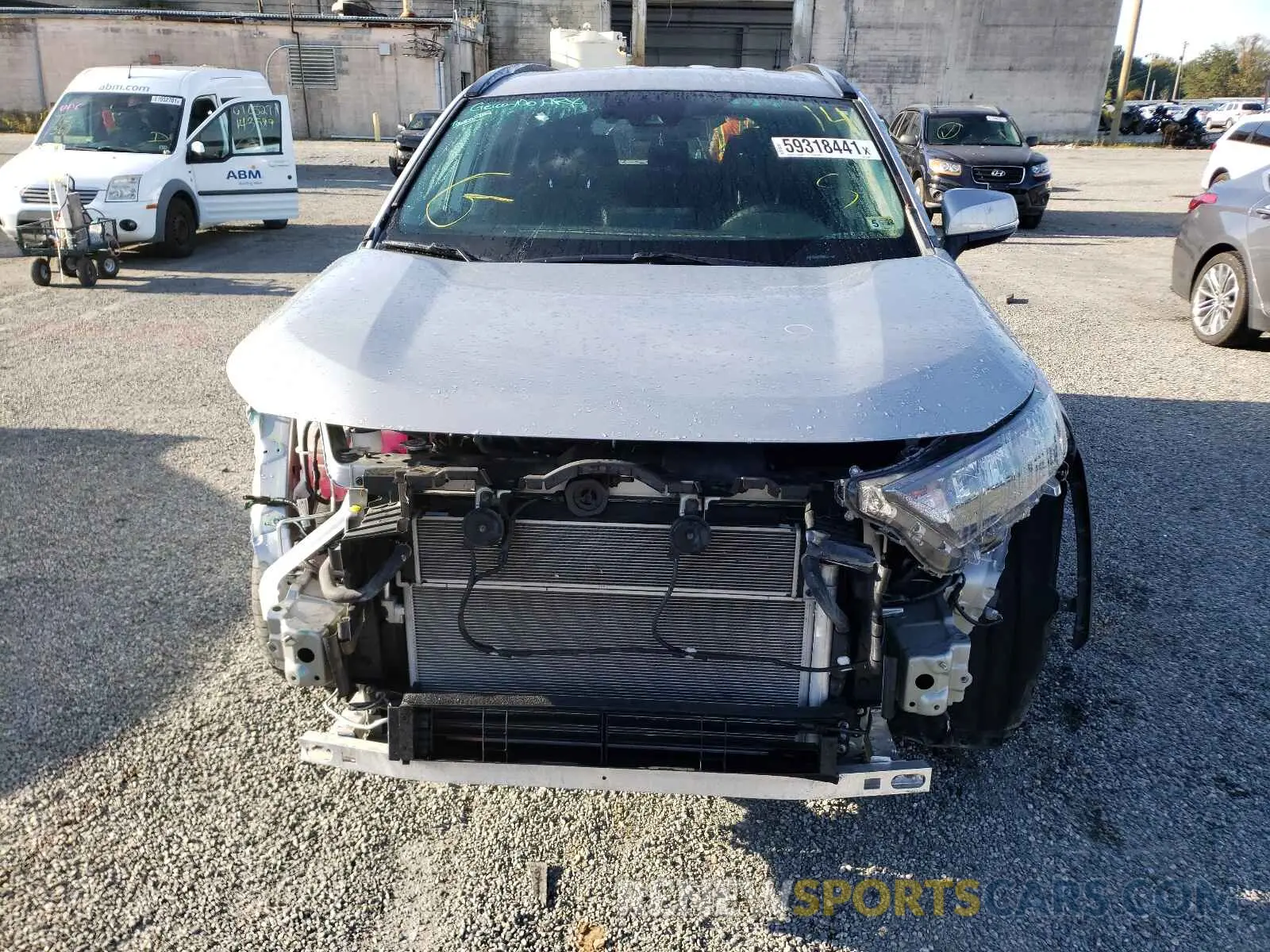 9 fotografías del automóvil dañado 2T3MWRFV2KW021969 TOYOTA RAV4 2019