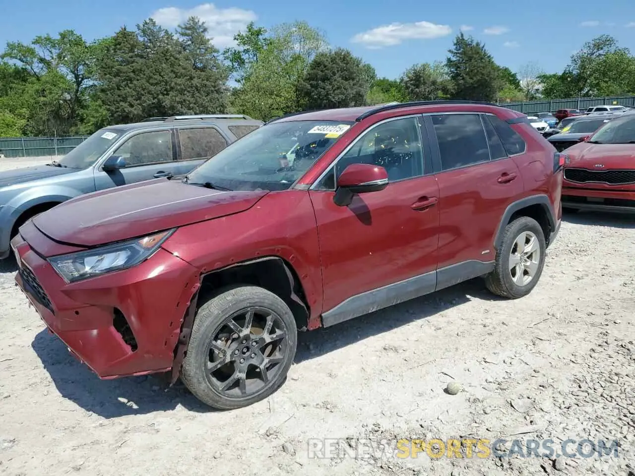 1 fotografías del automóvil dañado 2T3MWRFV3KW039171 TOYOTA RAV4 2019