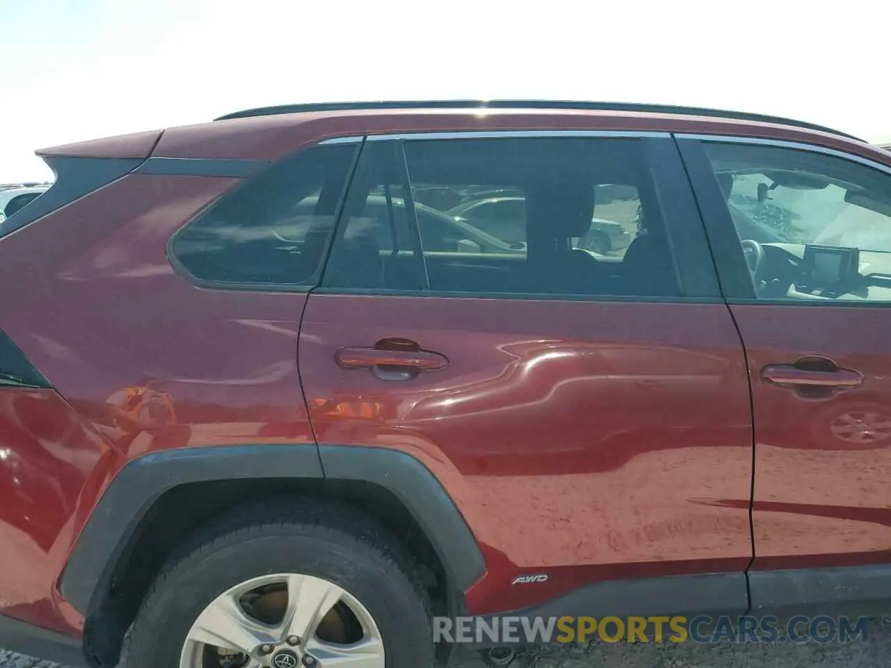 11 fotografías del automóvil dañado 2T3MWRFV3KW039171 TOYOTA RAV4 2019