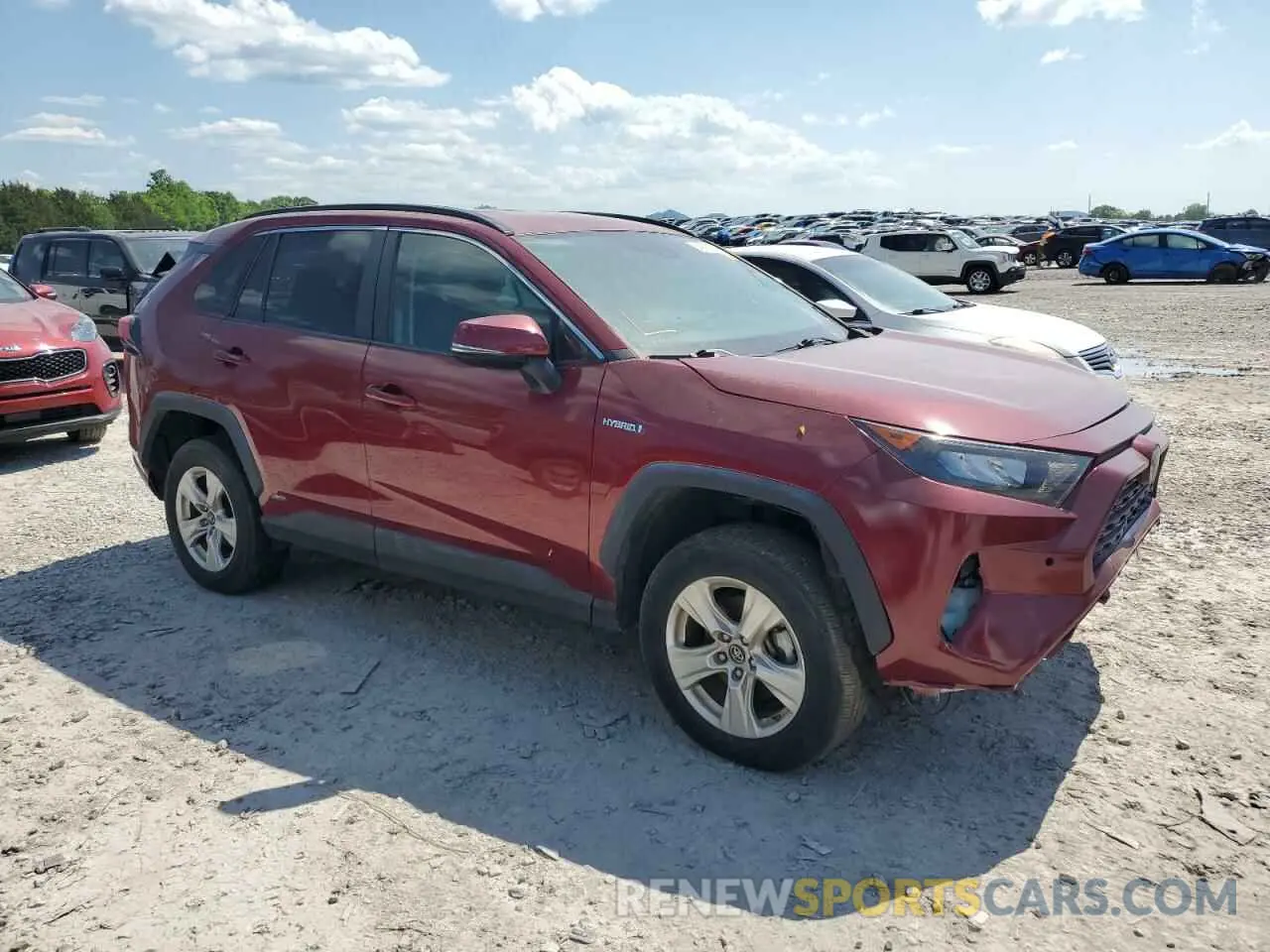 4 fotografías del automóvil dañado 2T3MWRFV3KW039171 TOYOTA RAV4 2019