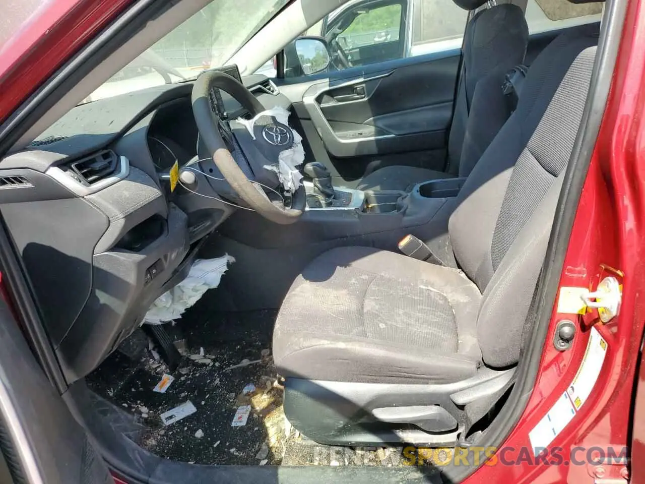 7 fotografías del automóvil dañado 2T3MWRFV3KW039171 TOYOTA RAV4 2019